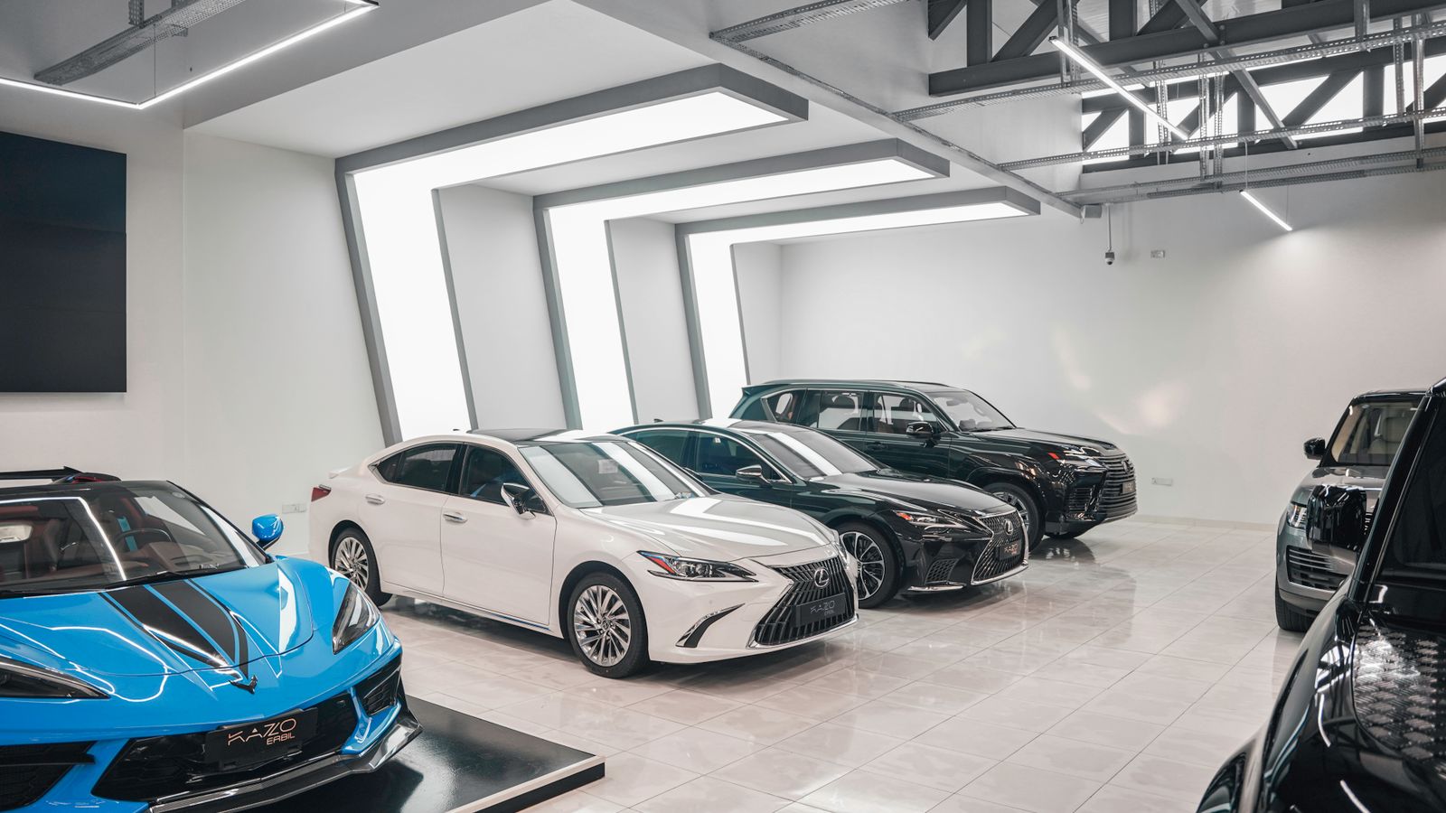 Salón de concesionaria de autos